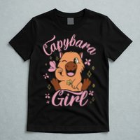 Capybara  Rodent Animals Capybaras Funny Capybara  T-Shirt