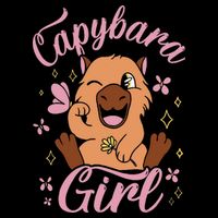 Capybara  Rodent Animals Capybaras Funny Capybara  Bucket Hat