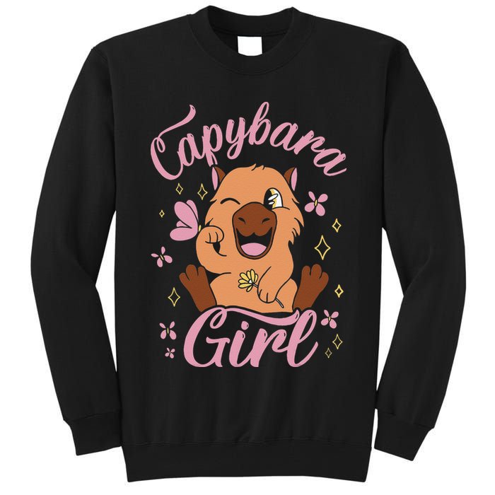 Capybara  Rodent Animals Capybaras Funny Capybara  Tall Sweatshirt