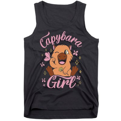 Capybara  Rodent Animals Capybaras Funny Capybara  Tank Top