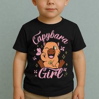 Capybara  Rodent Animals Capybaras Funny Capybara  Toddler T-Shirt