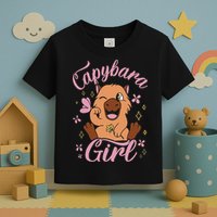 Capybara  Rodent Animals Capybaras Funny Capybara  Toddler T-Shirt