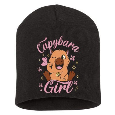 Capybara  Rodent Animals Capybaras Funny Capybara  Short Acrylic Beanie