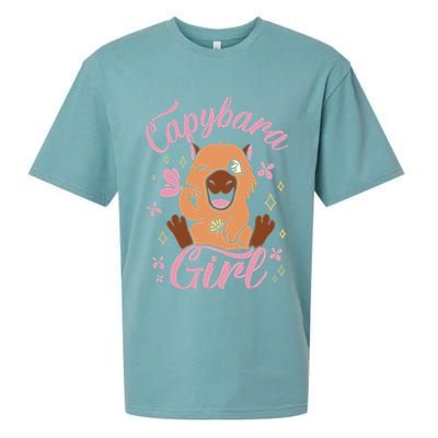Capybara  Rodent Animals Capybaras Funny Capybara  Sueded Cloud Jersey T-Shirt