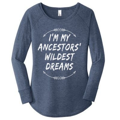 Celebrate Roots Ancestors Wildest Dream Family Gathering Cute Gift Women's Perfect Tri Tunic Long Sleeve Shirt