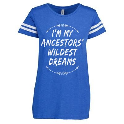 Celebrate Roots Ancestors Wildest Dream Family Gathering Cute Gift Enza Ladies Jersey Football T-Shirt