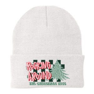 Christmas Rocking Around Dtf Transfer Ready To Press Direct To Film Knit Cap Winter Beanie