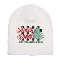 Christmas Rocking Around Dtf Transfer Ready To Press Direct To Film Short Acrylic Beanie