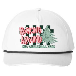 Christmas Rocking Around Dtf Transfer Ready To Press Direct To Film Snapback Five-Panel Rope Hat