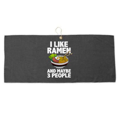 Cool Ra Anime Ra Noodle Soup Cup Noodles Large Microfiber Waffle Golf Towel