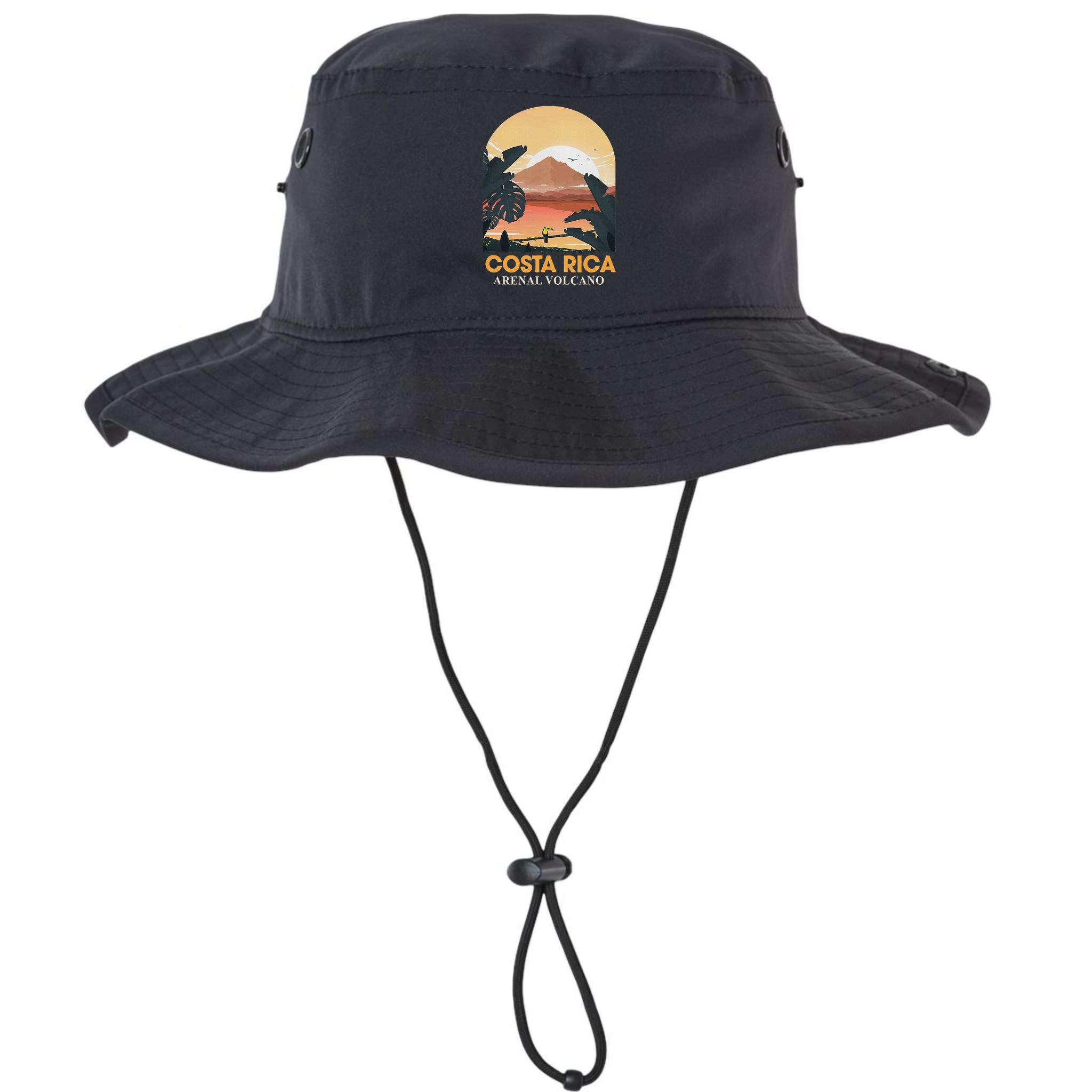 Costa Rica Arenal Volcano Travel Beach Summer Vacation Trip Bucket Hat