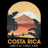 Costa Rica Arenal Volcano Travel Beach Summer Vacation Trip Bucket Hat