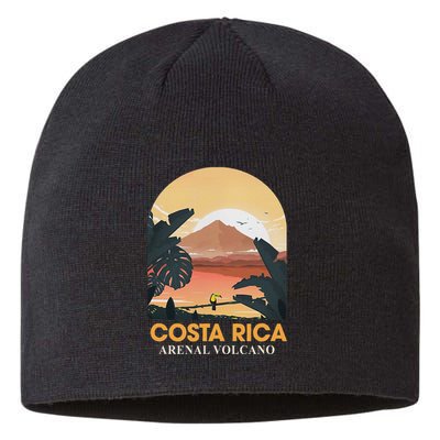 Costa Rica Arenal Volcano Travel Beach Summer Vacation Trip Sustainable Beanie