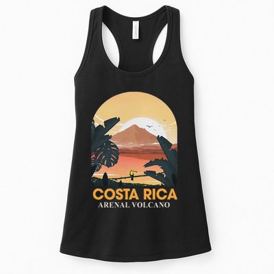 Costa Rica Arenal Volcano Travel Beach Summer Vacation Trip Womens Tank Top