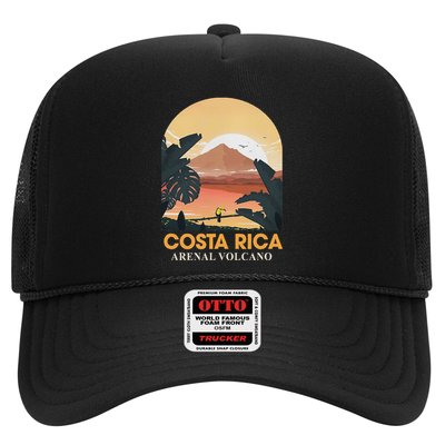 Costa Rica Arenal Volcano Travel Beach Summer Vacation Trip Trucker Hat