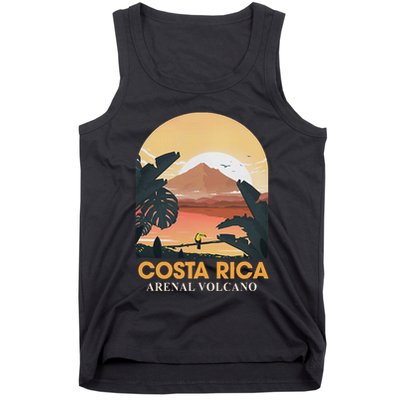 Costa Rica Arenal Volcano Travel Beach Summer Vacation Trip Tank Top