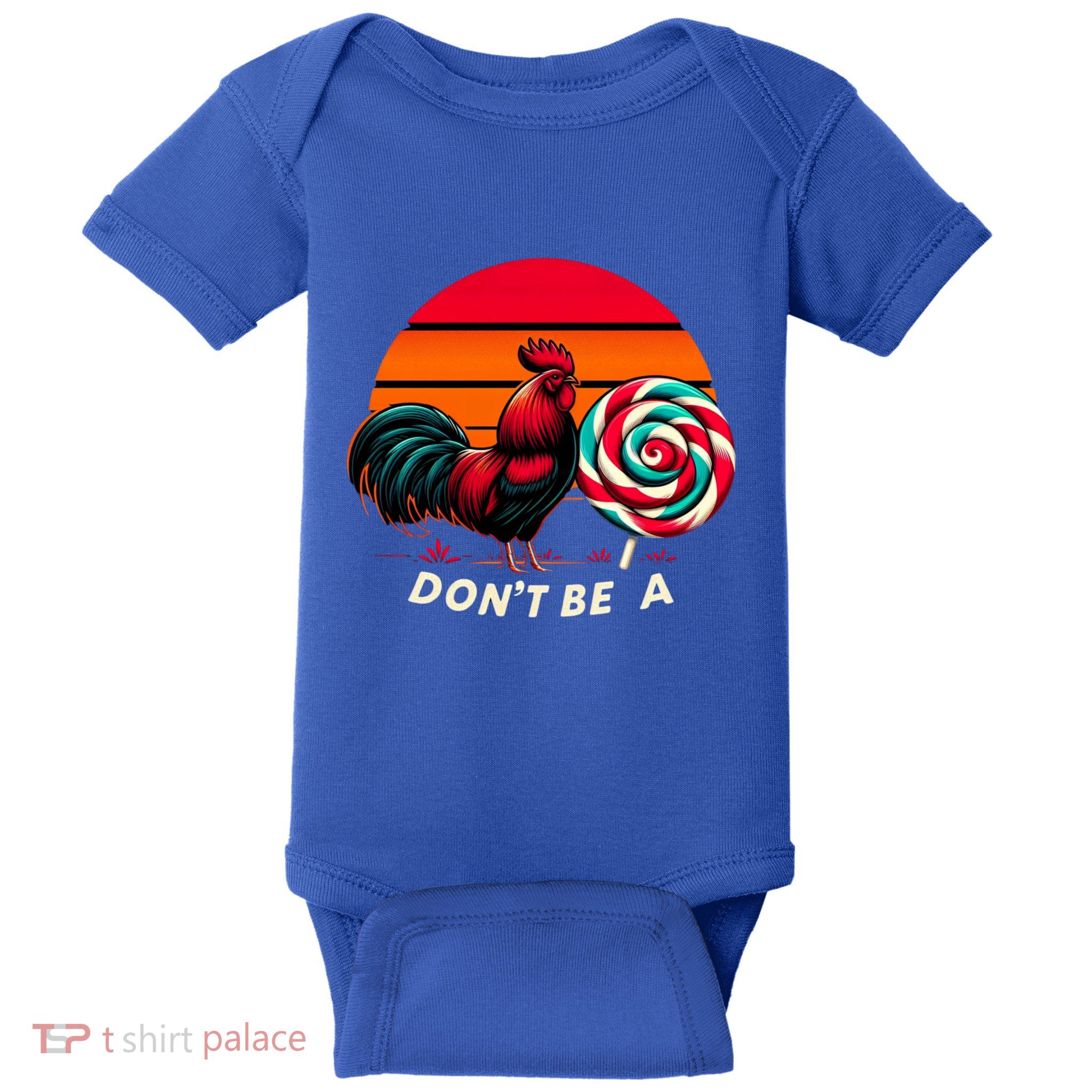 Coolest Rooster And Sucker Baby Bodysuit