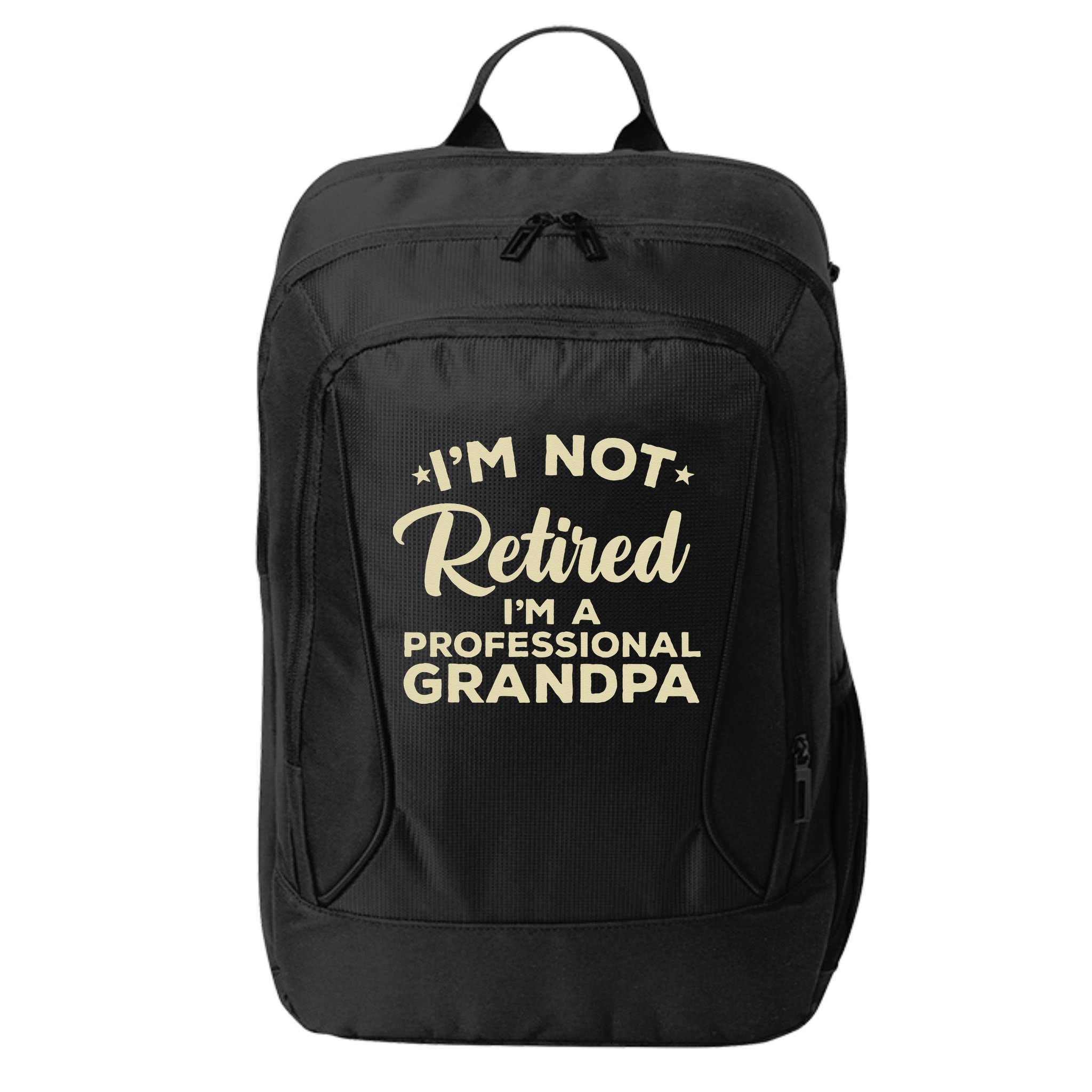 Cool Retirement Art For Men Dad Retired Professional Grandpa City Backpack
