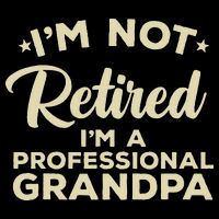 Cool Retirement Art For Men Dad Retired Professional Grandpa Wool Snapback Cap