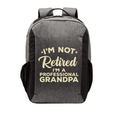 Cool Retirement Art For Men Dad Retired Professional Grandpa Vector Backpack