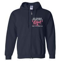 Cool Rowing Art Wo Girl Coxswain Paddle Oar Crew Rowing Full Zip Hoodie