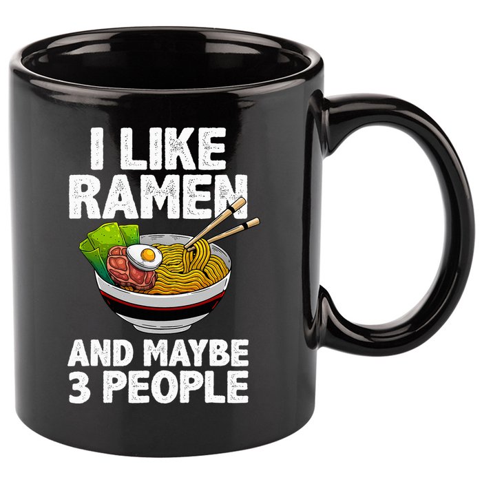 Cool Ramen Anime Ramen Noodle Soup Cup Noodles 11oz C Handle Ceramic Mug