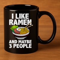 Cool Ramen Anime Ramen Noodle Soup Cup Noodles 11oz C Handle Ceramic Mug