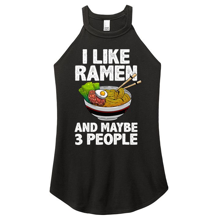 Cool Ramen Anime Ramen Noodle Soup Cup Noodles Women's Perfect Tri Rocker Tank