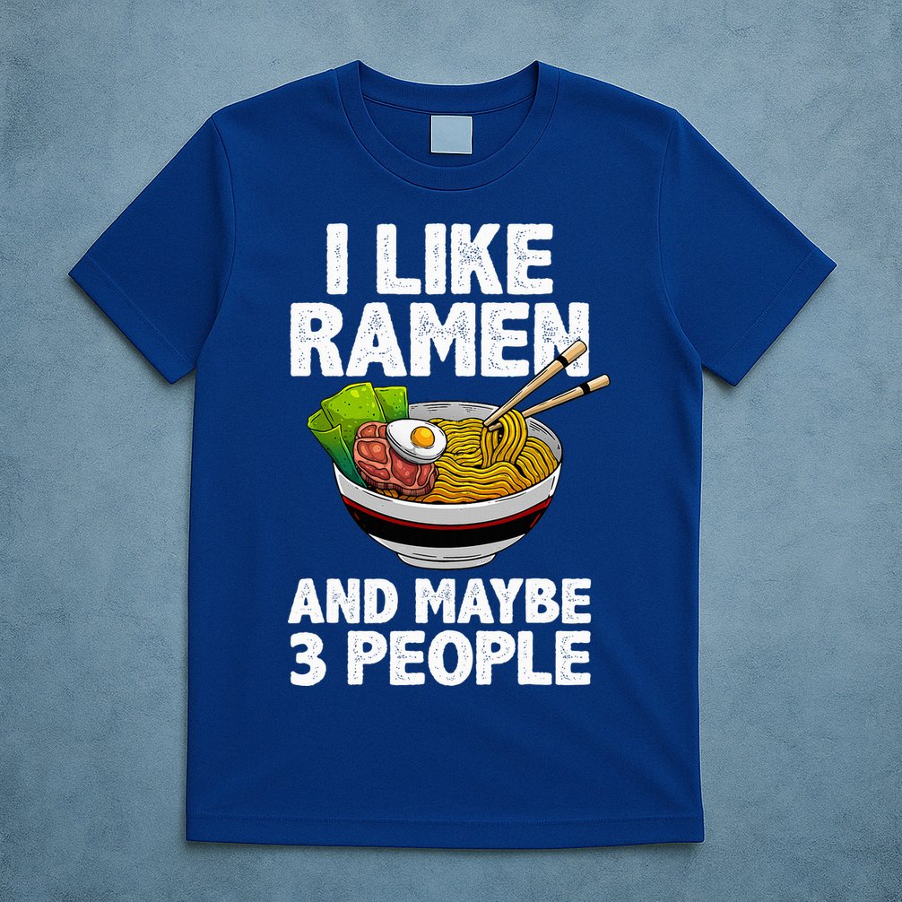 Cool Ramen Anime Ramen Noodle Soup Cup Noodles T-Shirt