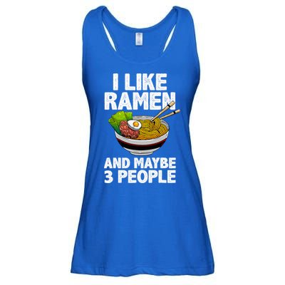Cool Ramen Anime Ramen Noodle Soup Cup Noodles Ladies Essential Flowy Tank