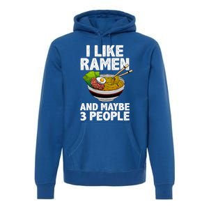 Cool Ramen Anime Ramen Noodle Soup Cup Noodles Premium Hoodie