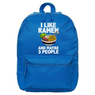 Cool Ramen Anime Ramen Noodle Soup Cup Noodles 16 in Basic Backpack