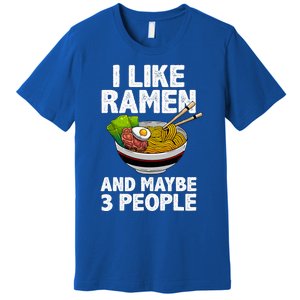 Cool Ramen Anime Ramen Noodle Soup Cup Noodles Premium T-Shirt