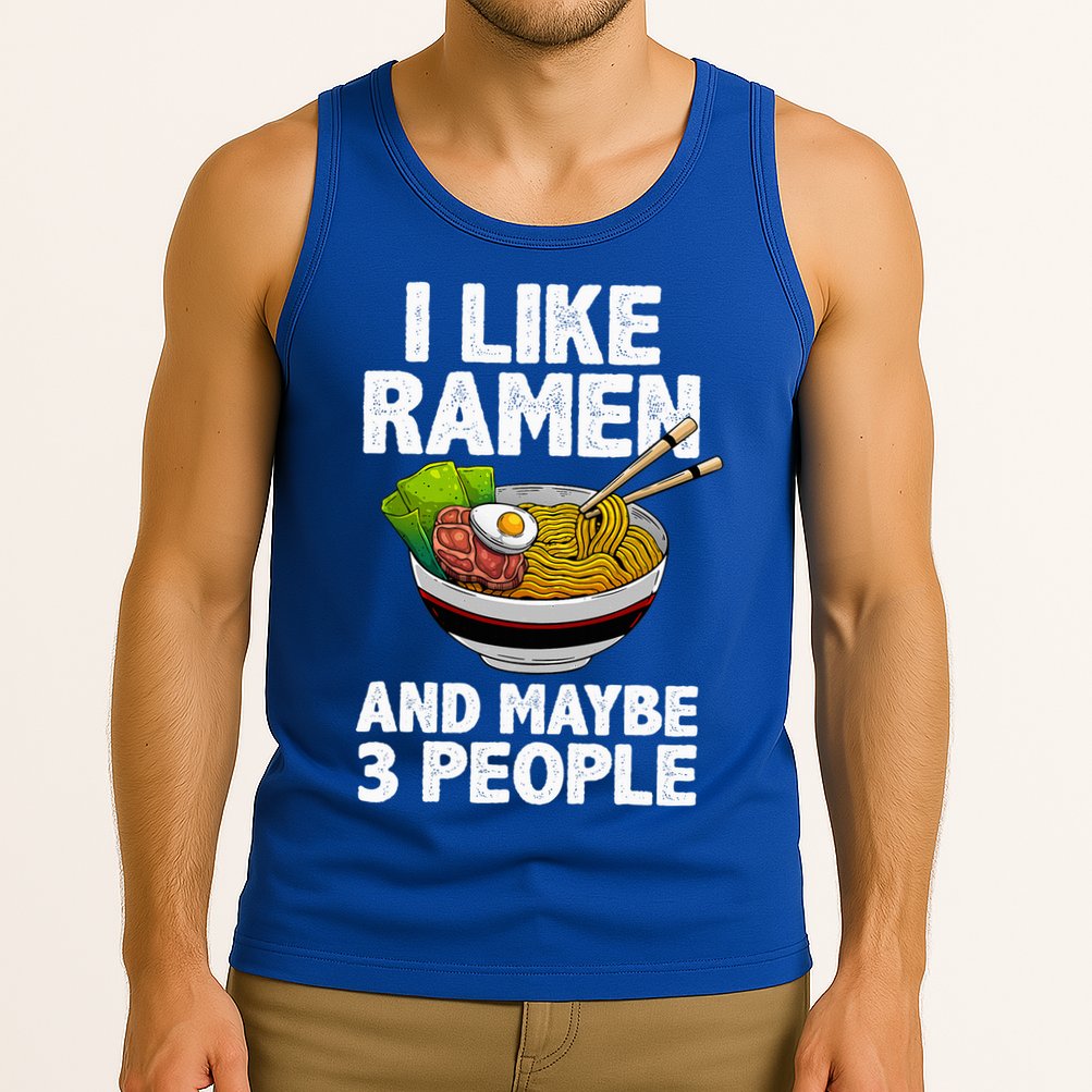 Cool Ramen Anime Ramen Noodle Soup Cup Noodles Tank Top