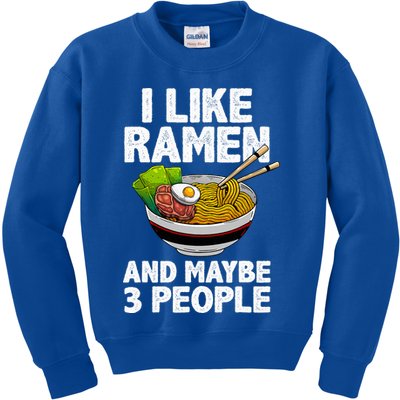 Cool Ramen Anime Ramen Noodle Soup Cup Noodles Kids Sweatshirt
