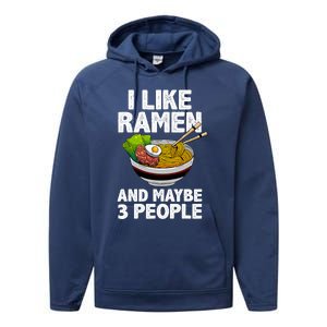 Cool Ramen Anime Ramen Noodle Soup Cup Noodles Performance Fleece Hoodie