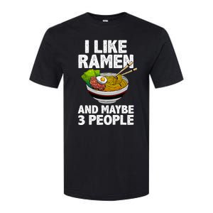 Cool Ramen Anime Ramen Noodle Soup Cup Noodles Softstyle CVC T-Shirt