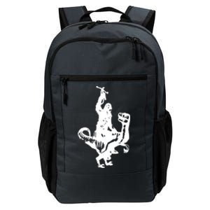 Chewbacca Riding A Velociraptor Dinosaur Daily Commute Backpack