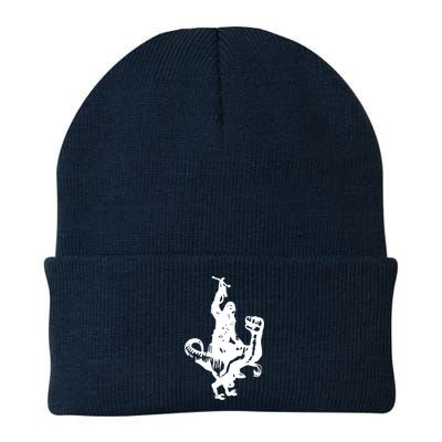 Chewbacca Riding A Velociraptor Dinosaur Beanie