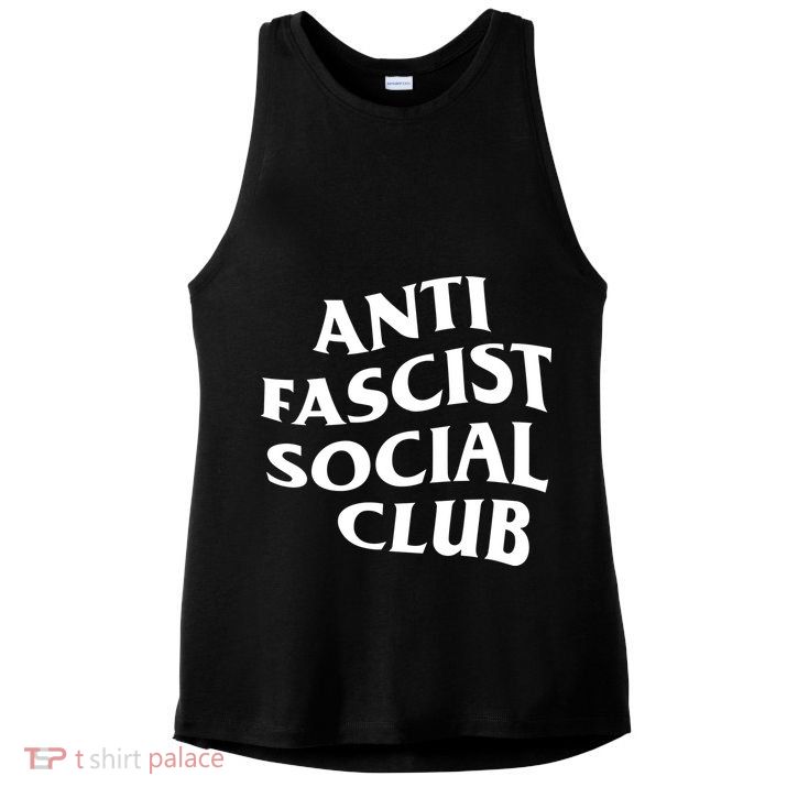 Chaya Raichik Anti Fascist Social Club Ladies PosiCharge Tri-Blend Wicking Tank