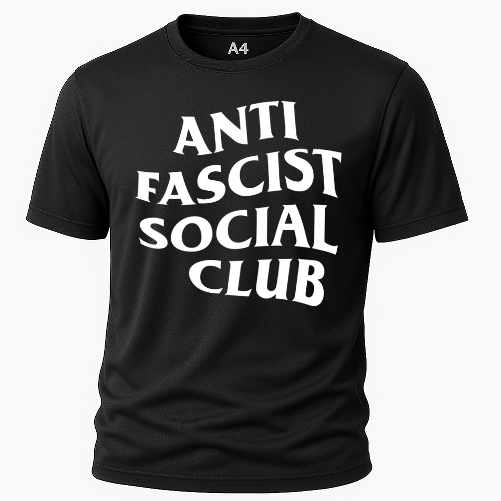Chaya Raichik Anti Fascist Social Club Cooling Performance Crew T-Shirt