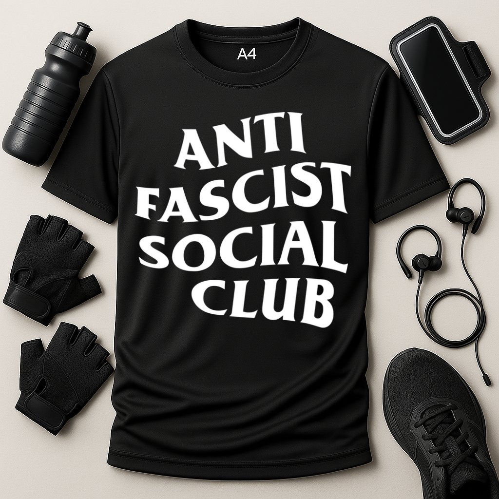 Chaya Raichik Anti Fascist Social Club Cooling Performance Crew T-Shirt