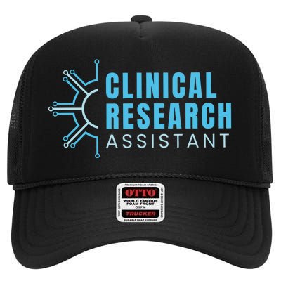 Clinical Research Assistant High Crown Mesh Back Trucker Hat