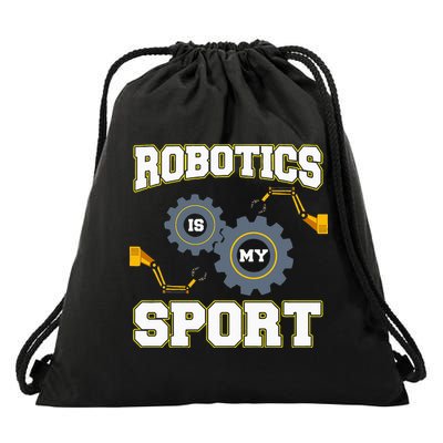 Cool Robotics Art Men Women Robot Engineering Programming Drawstring Bag