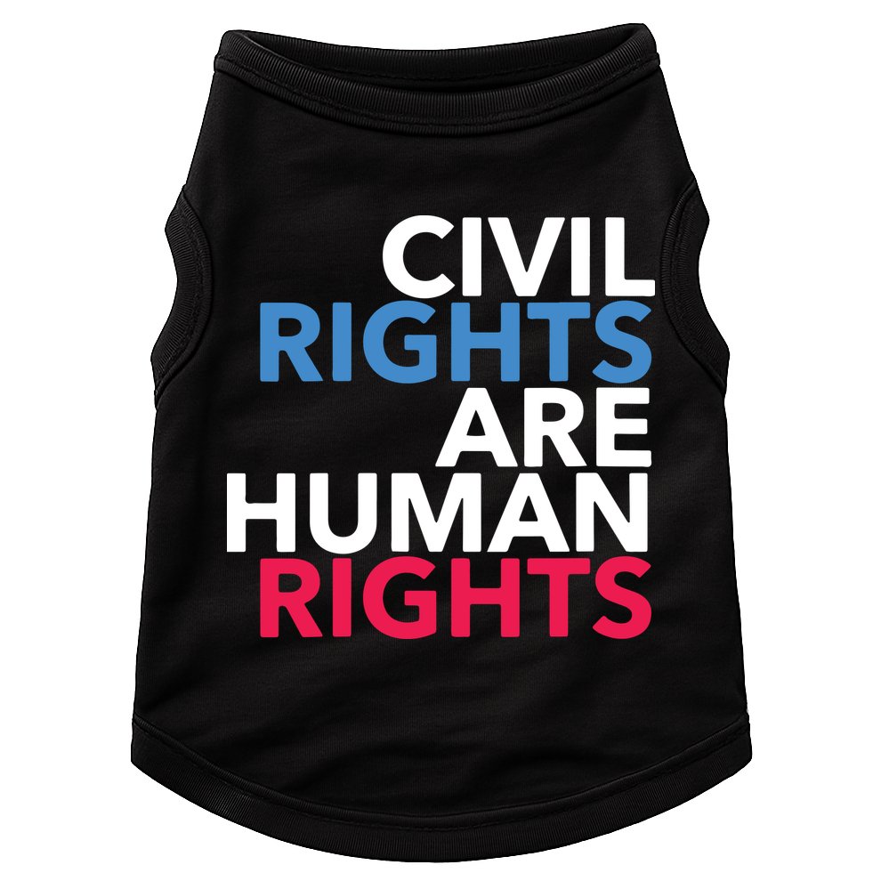Civil Rights Are Human Rights Premium Doggie Tank