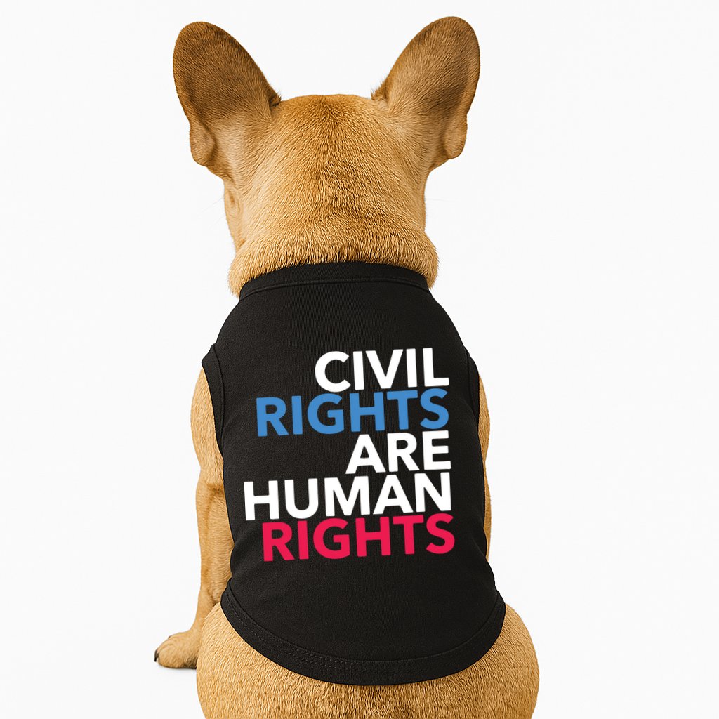 Civil Rights Are Human Rights Premium Doggie Tank