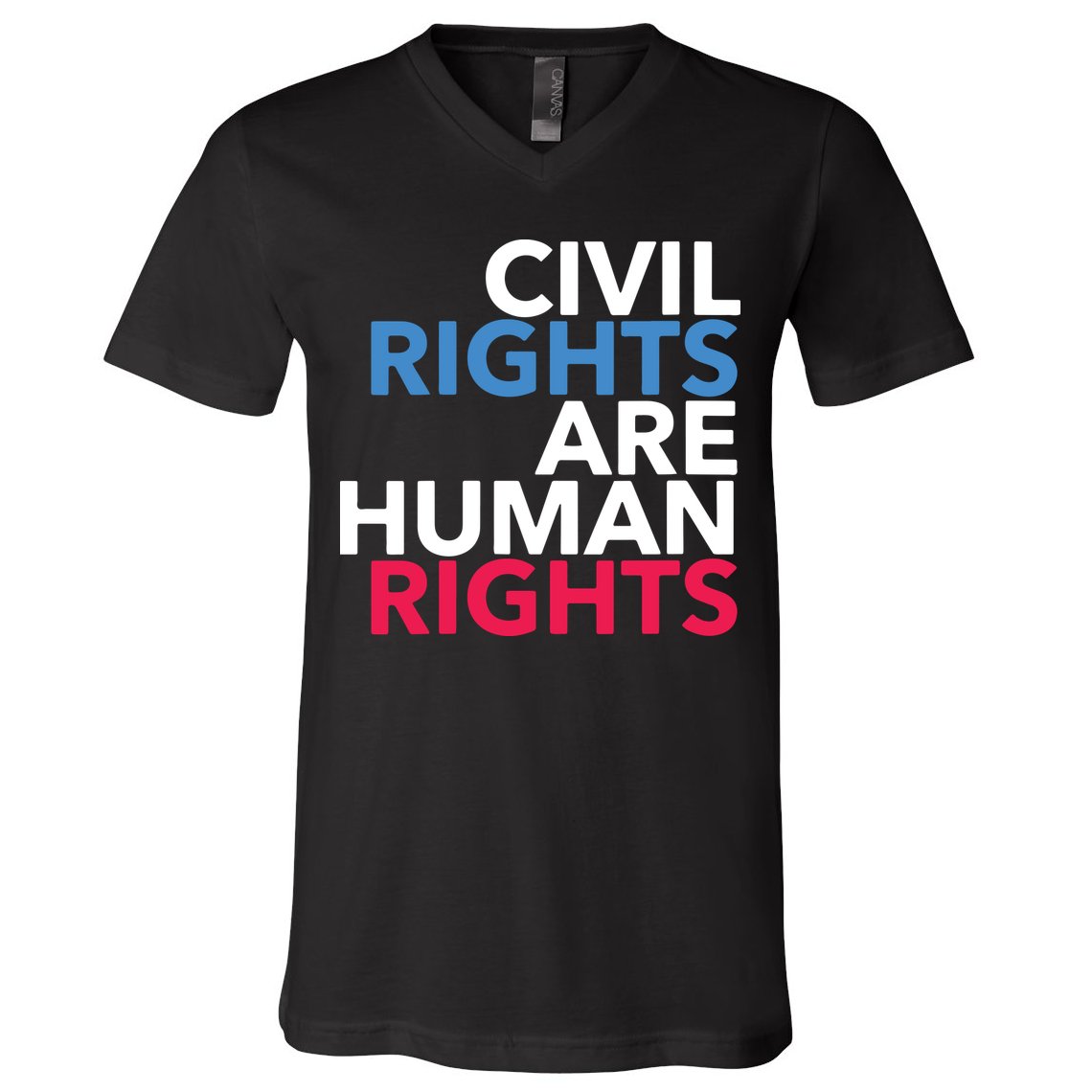 Civil Rights Are Human Rights Premium V-Neck T-Shirt