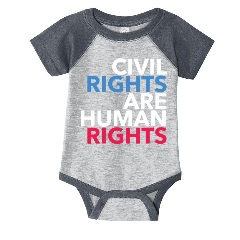 Civil Rights Are Human Rights Premium Infant Baby Jersey Bodysuit