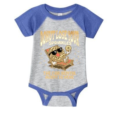 Car Rental Agent Funny Donut Quote Car Rental Agency Cool Gift Infant Baby Jersey Bodysuit