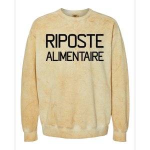 Clpressfr Riposte Alimentaire Colorblast Crewneck Sweatshirt